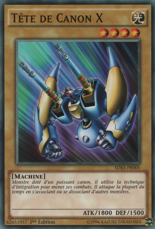 Tête de Canon X