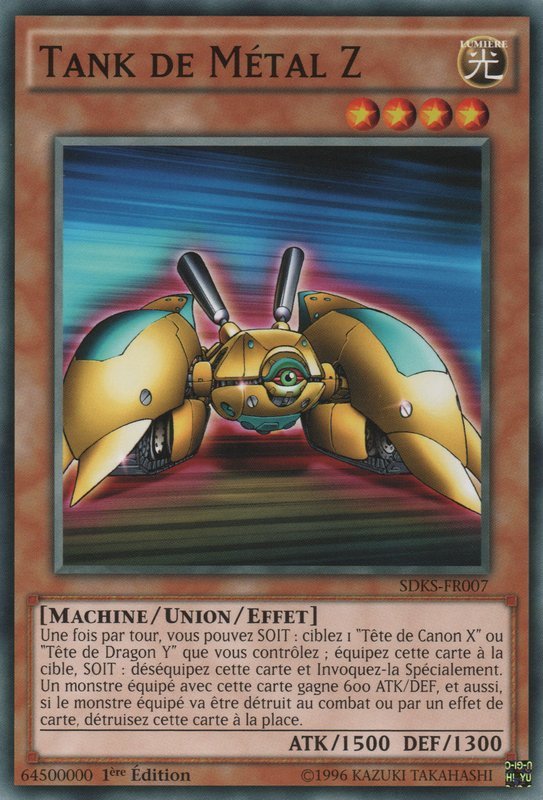 Tank de Métal Z