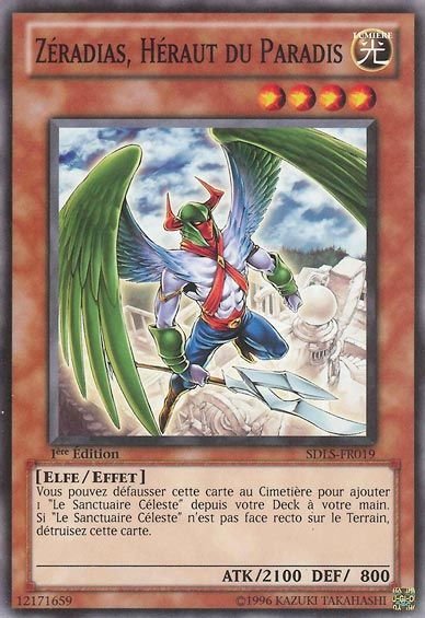 Zéradias, Héraut du Paradis