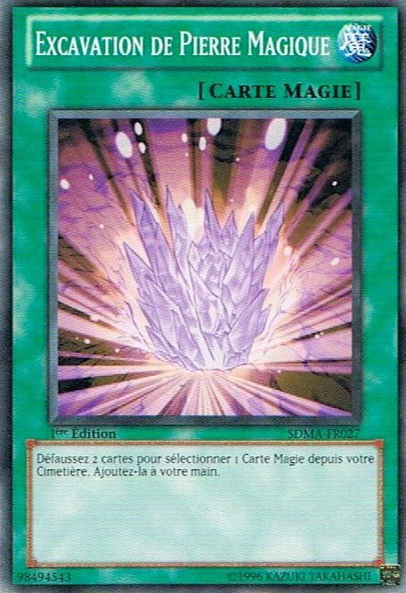 Excavation de Pierre Magique