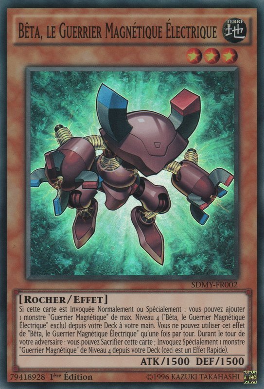 Beta The Electromagnet Warrior