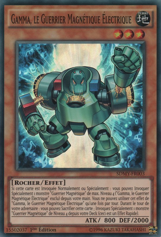 Gamma The Electromagnet Warrior