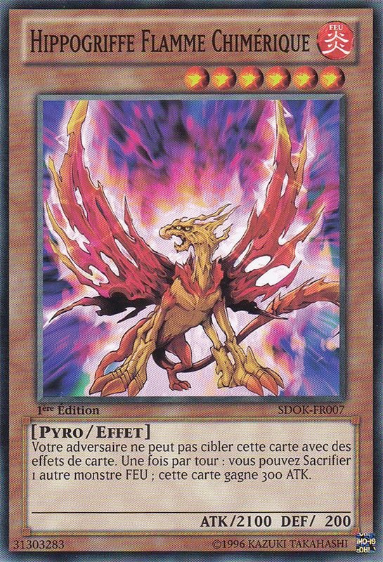 Hippogriffe Flamme Chimérique