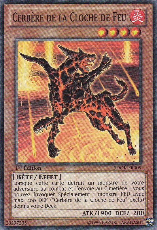 Cerbère De La Cloche De Feu