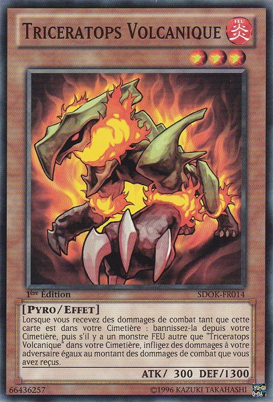 Triceratops Volcanique