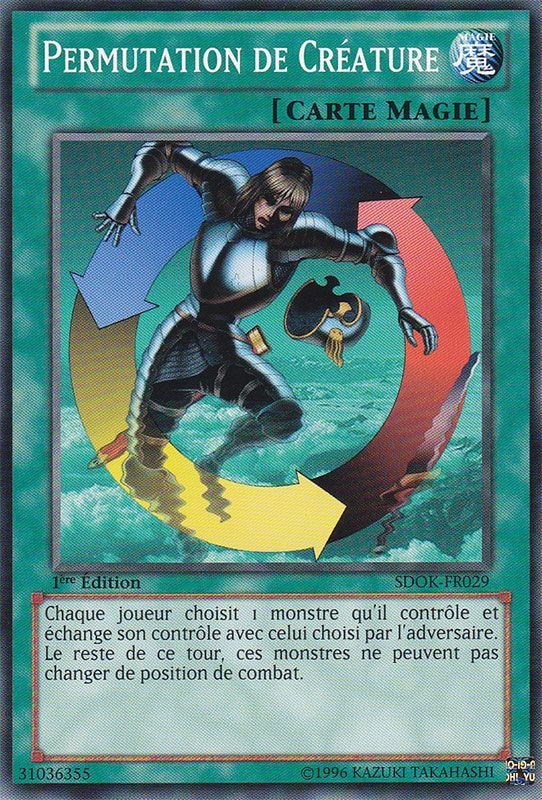 Permutation de Créature