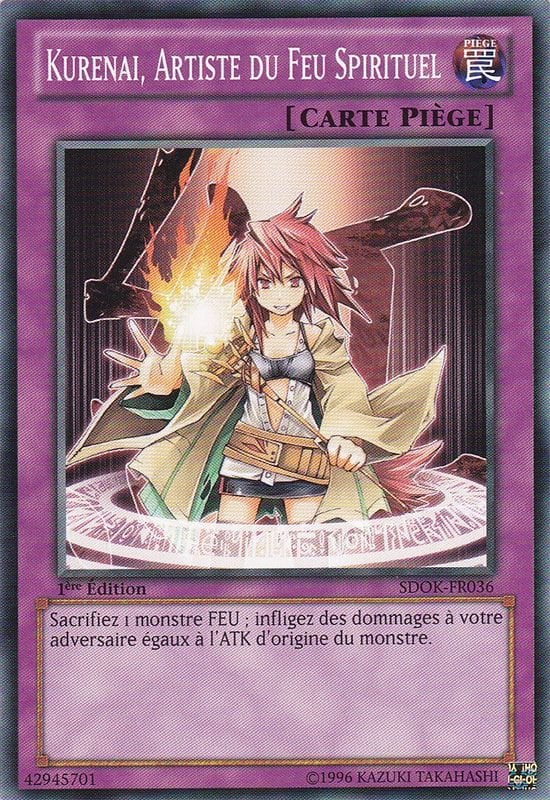 Kurenai, Artiste du Feu Spirituel