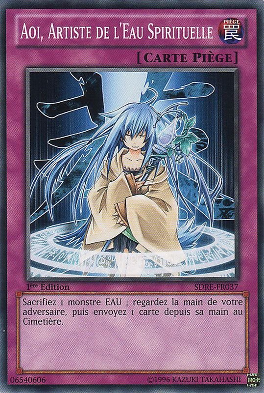 Aoi, Artiste de l'Eau Spirituelle