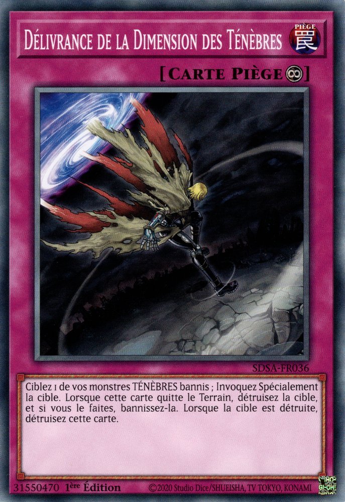 Escape from the Dark Dimension