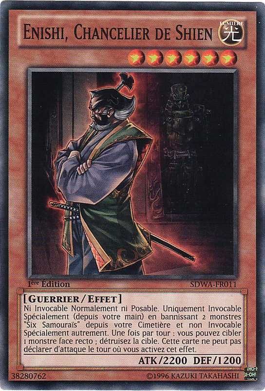 Enishi, Shien's Chancellor