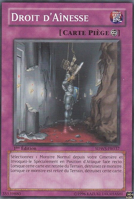 Droit d'Aînesse