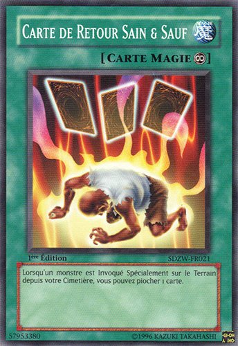 Carte de Retour Sain & Sauf