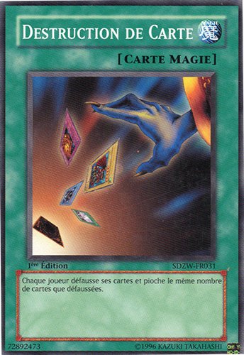 Destruction de Carte