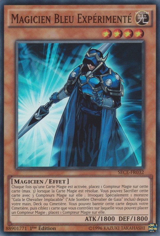Skilled Blue Magician