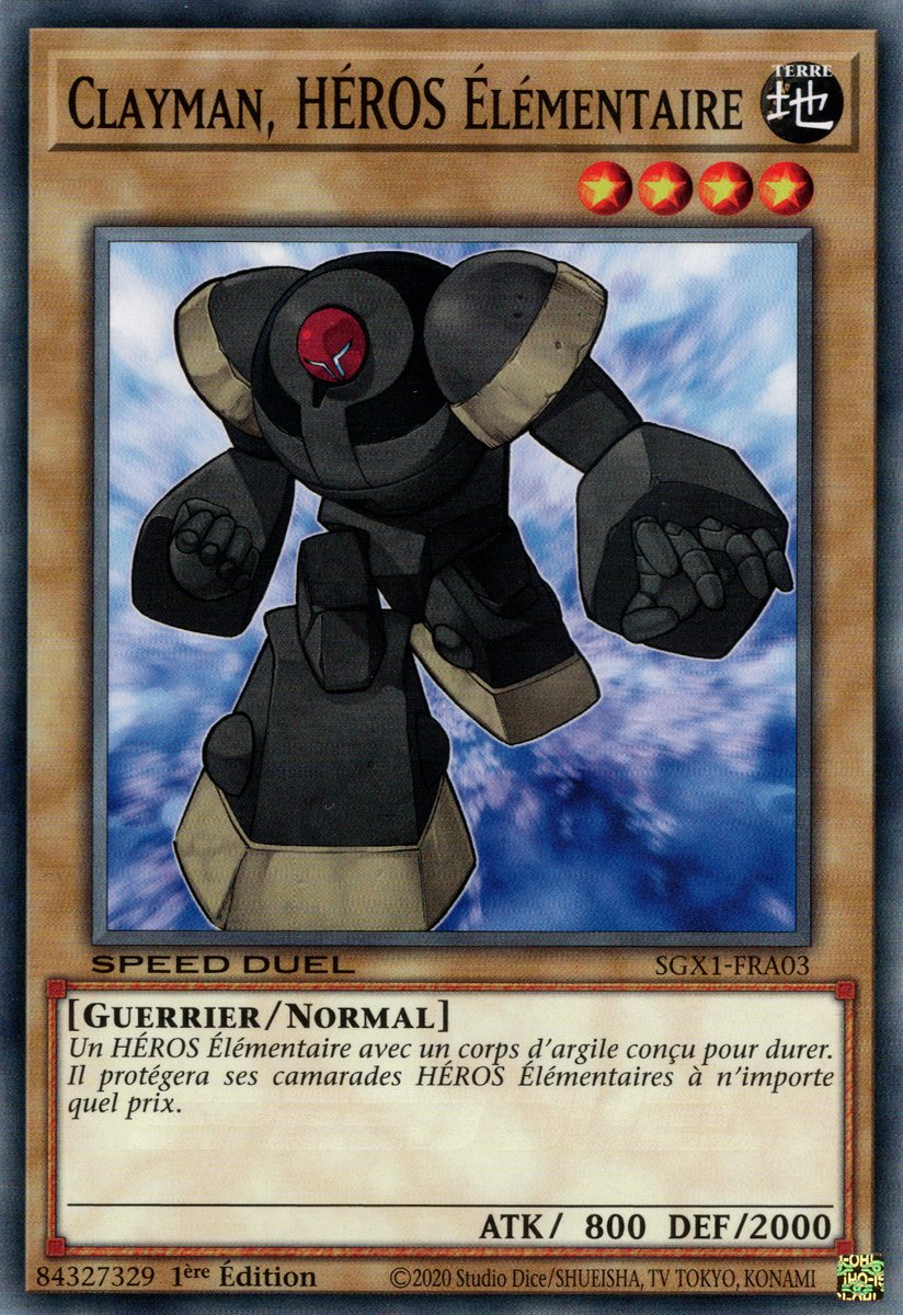 Clayman, Héros Elémentaire