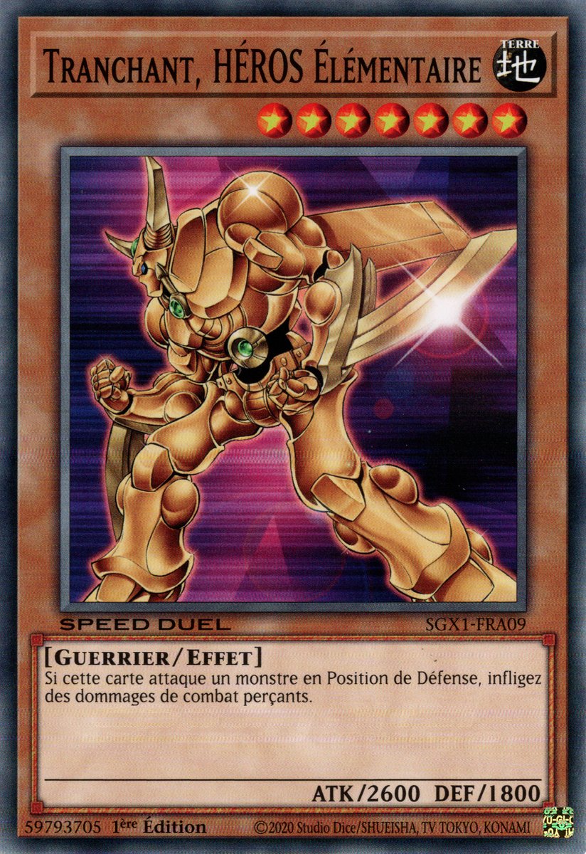 Tranchant, HEROS Elémentaire