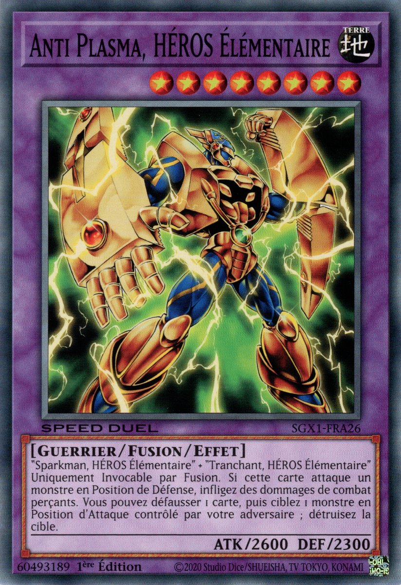 Anti Plasma, Héros Elémentaire