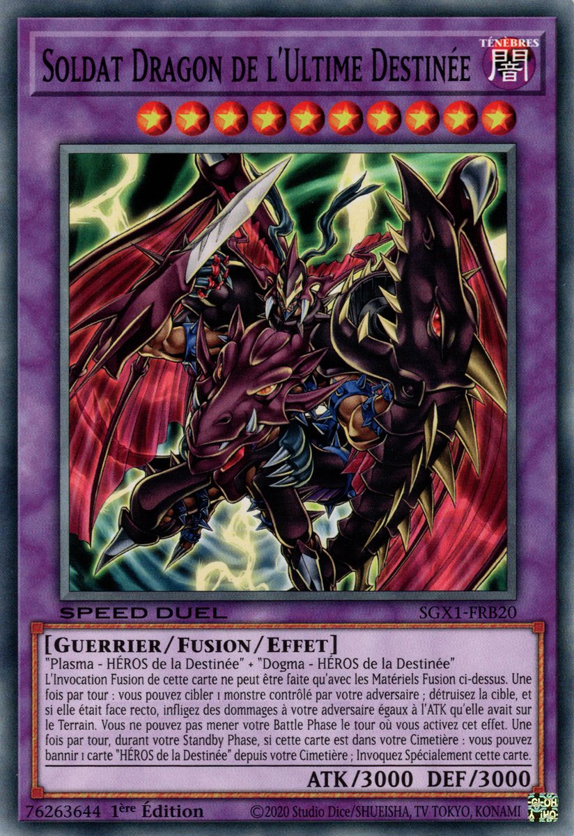 Soldat Dragon de l'Ultime Destinée