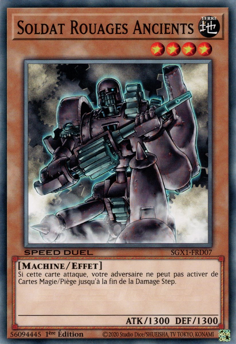 Soldat Rouages Ancients