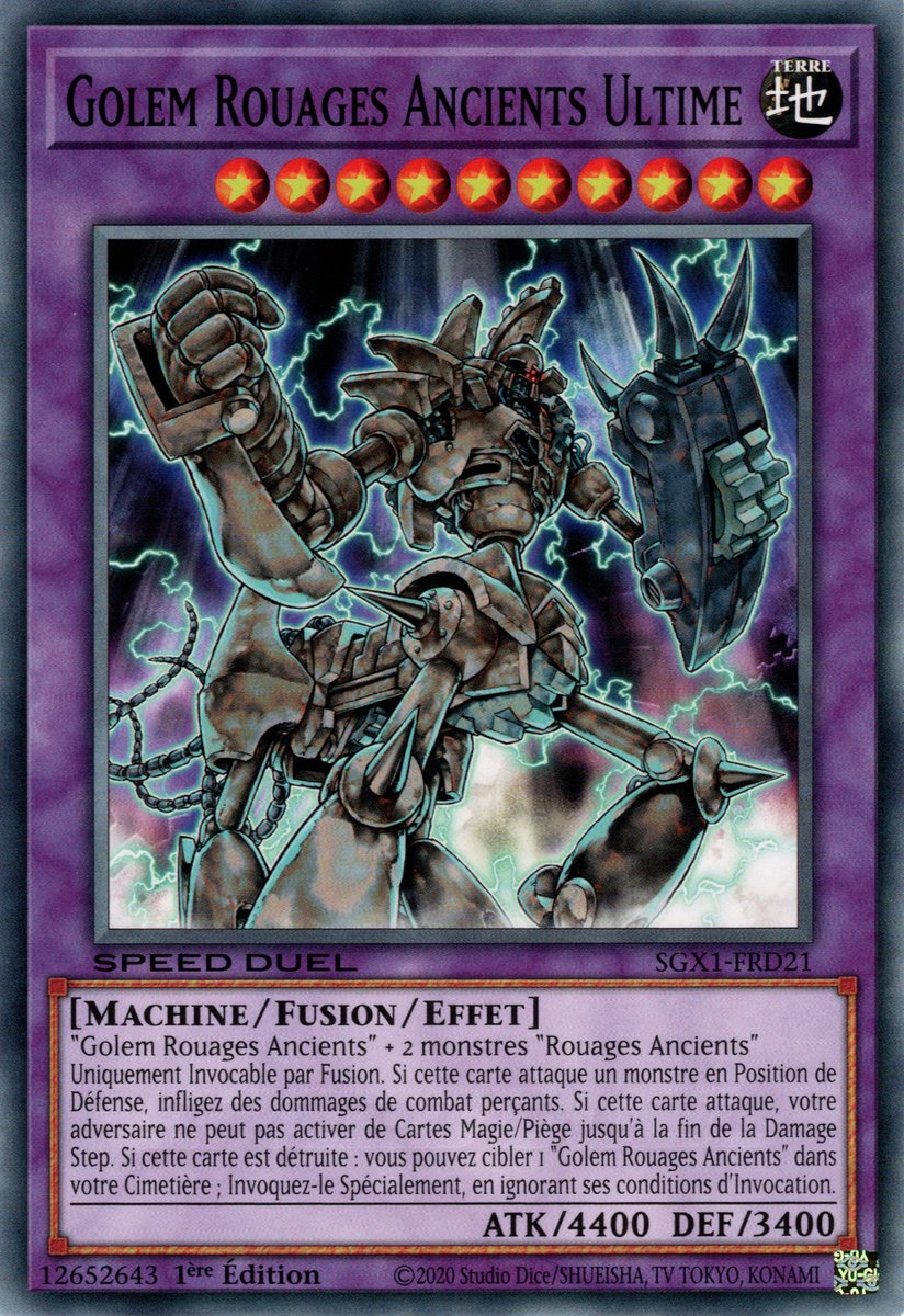 Golem Rouages Ancients Ultime
