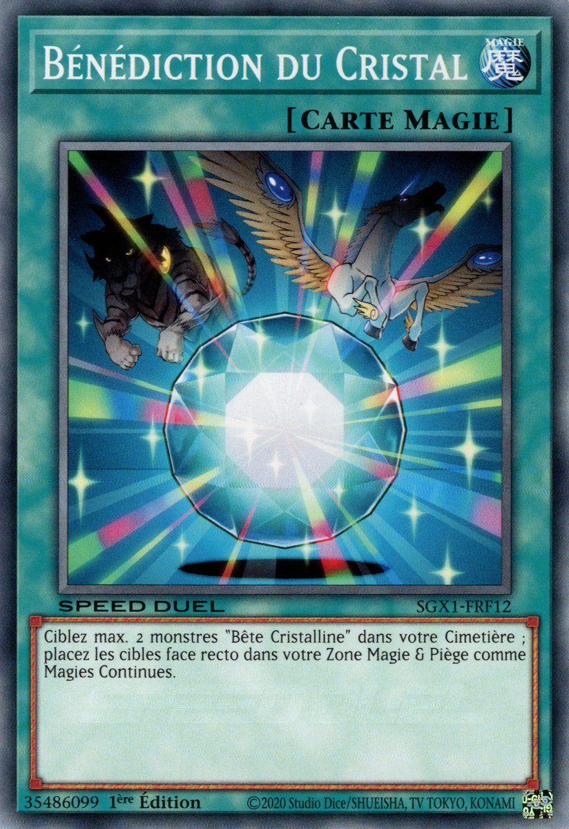 Bénédiction du Cristal