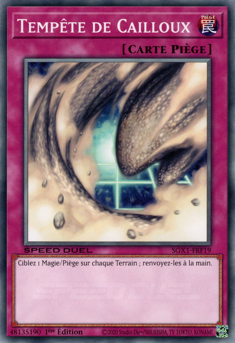Tempête de Cailloux
