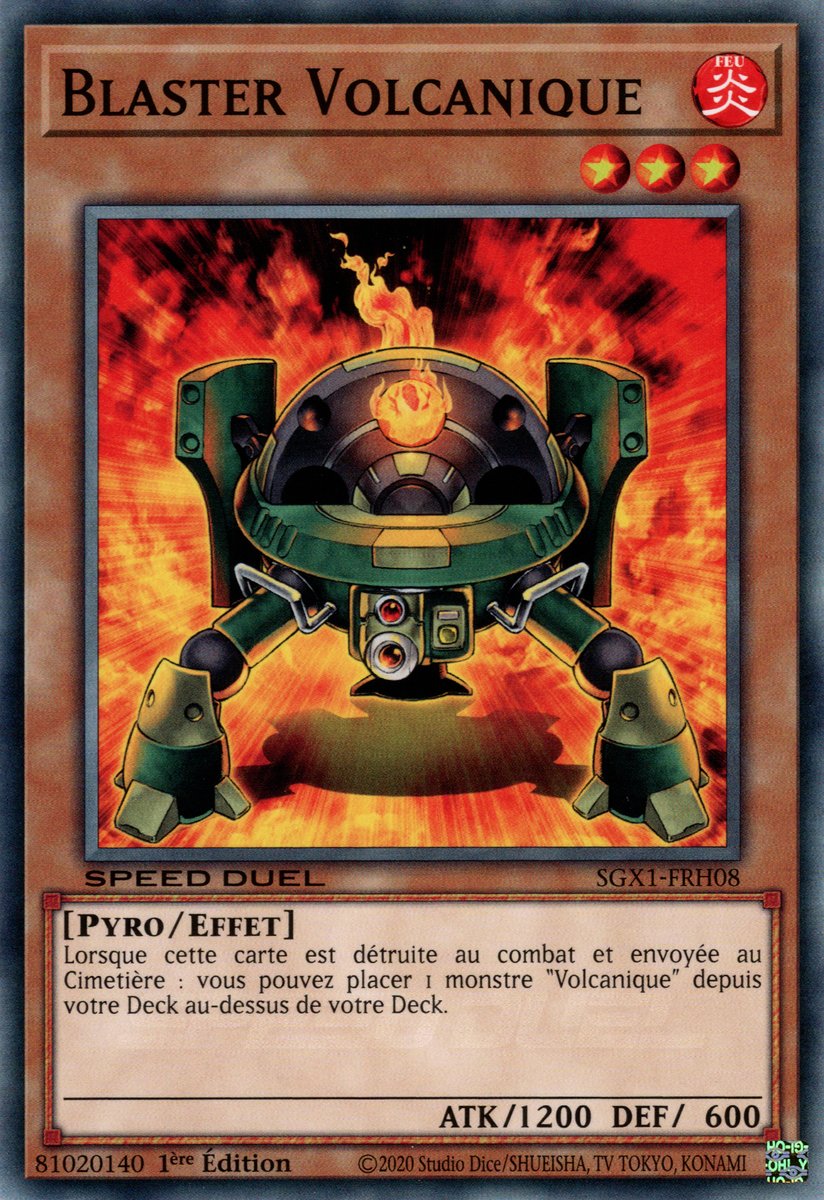 Blaster Volcanique