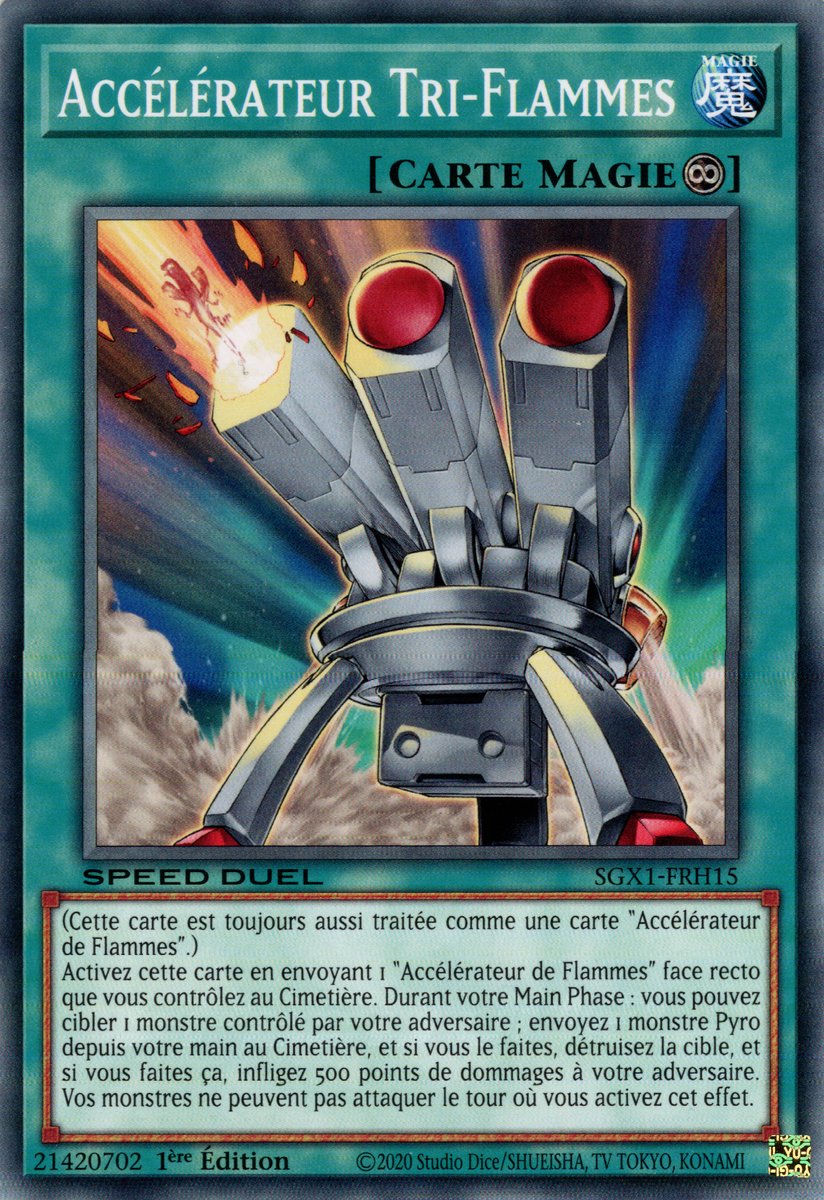Accélérateur Tri-Flammes