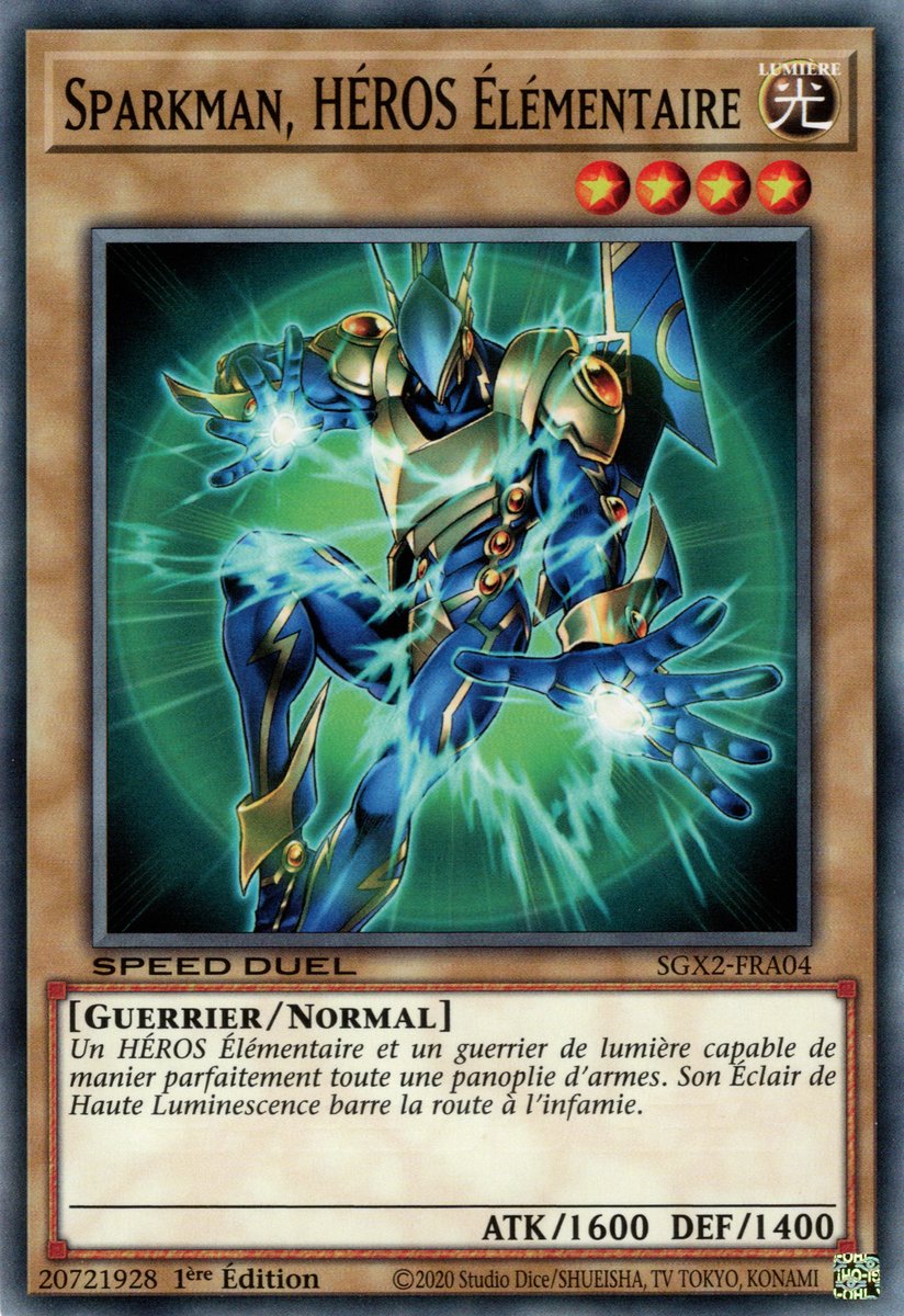 Sparkman, Héros Elémentaire