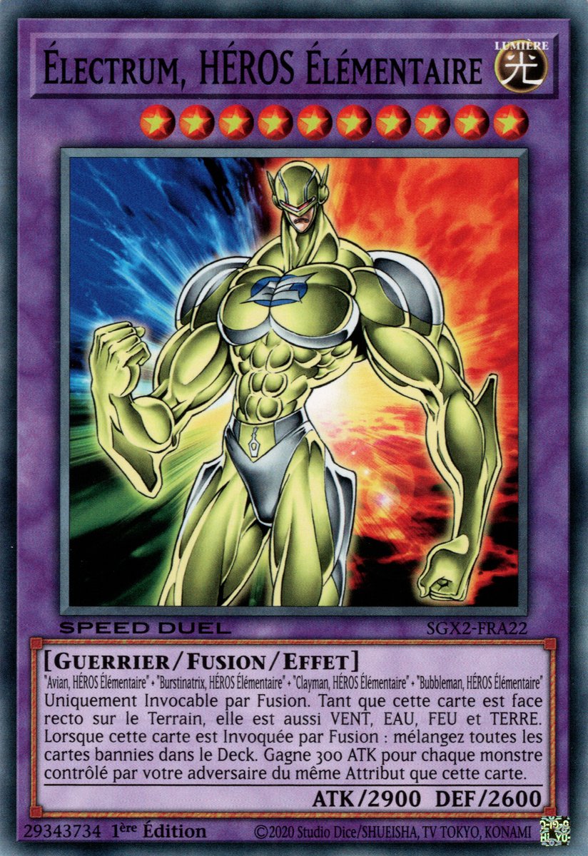 Elemental HERO Electrum