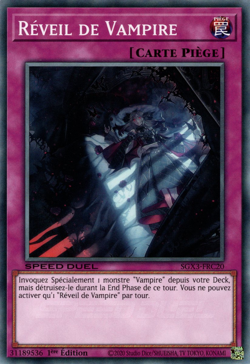 Réveil de Vampire