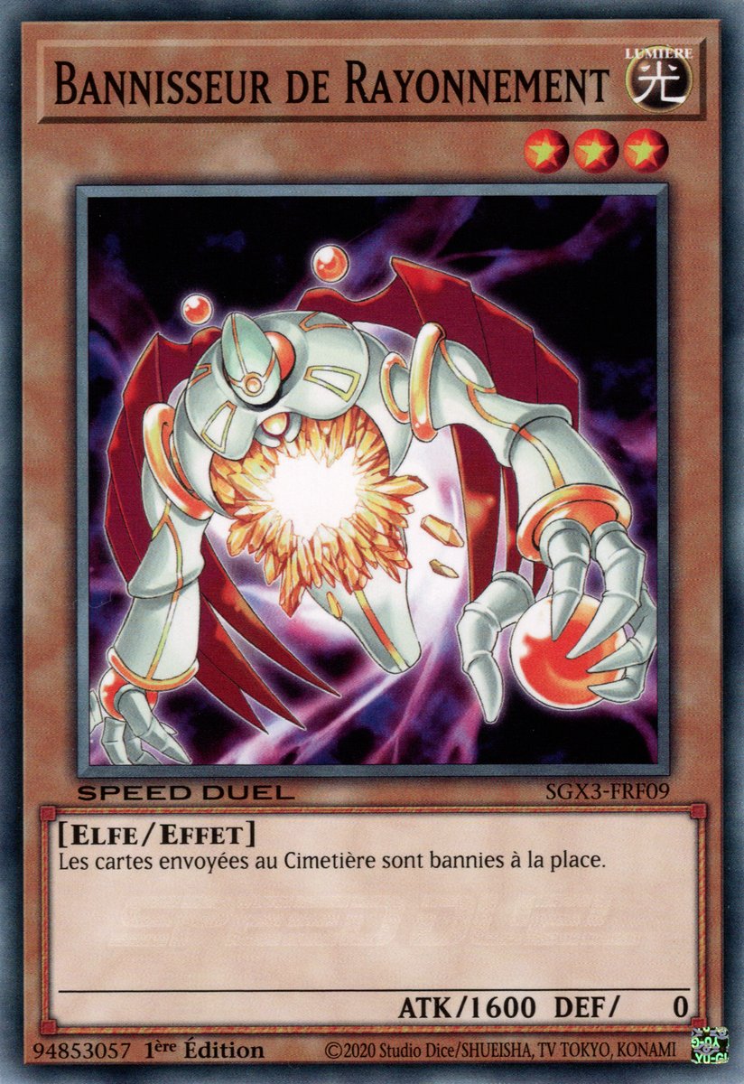 Bannisseur de Rayonnement