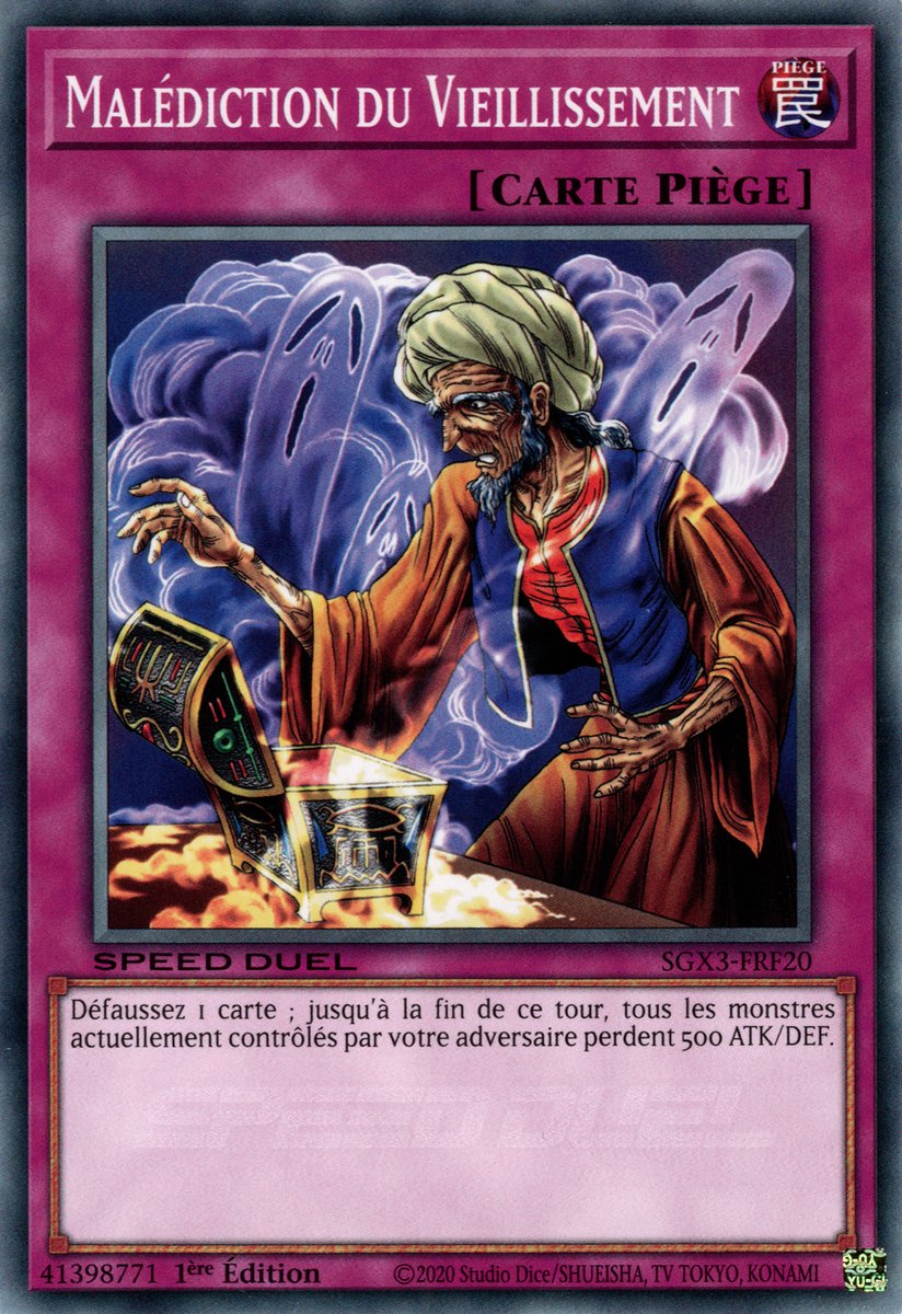Malédiction du Vieillissement