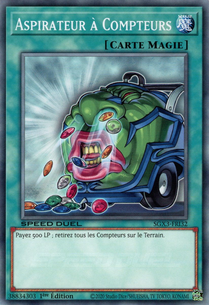 Aspirateur à Compteurs