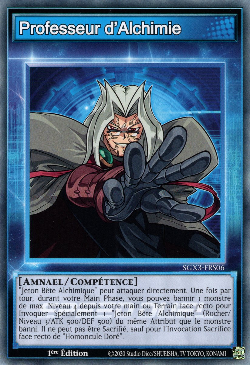 Professeur d'Alchimie