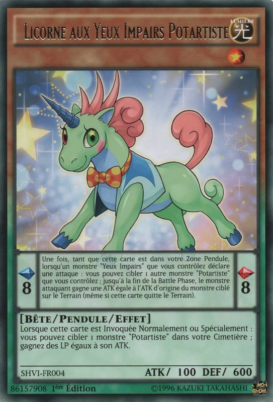 Licorne aux Yeux Impairs Potartiste