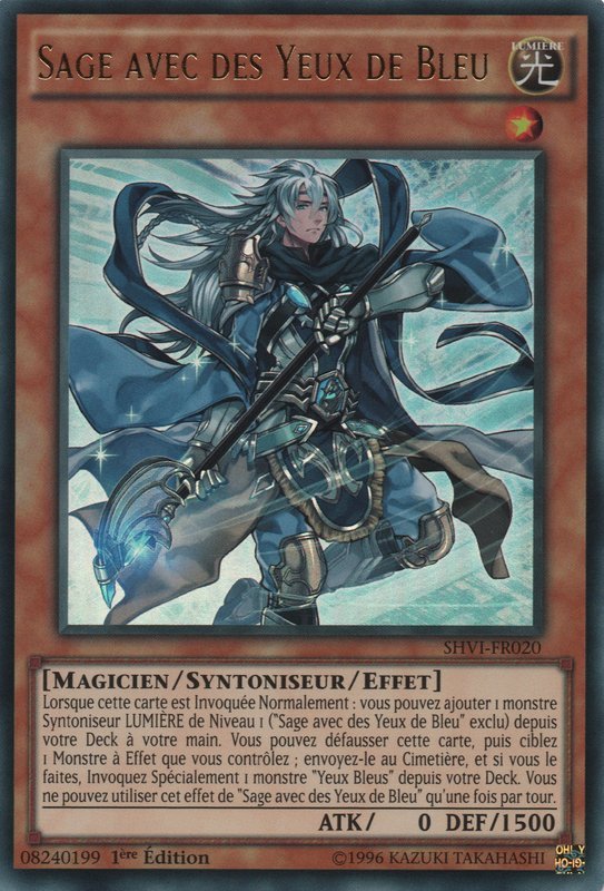 Sage avec des Yeux de Bleu