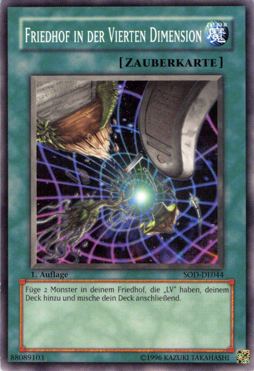 The Graveyard in the Fourth Dimension