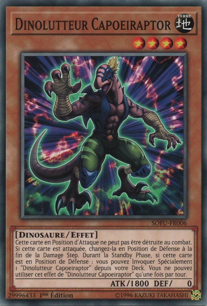 Dinolutteur Capoeiraptor