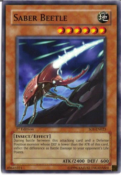 Scarabée Sabre