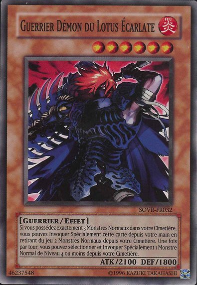 Guerrier Démon du Lotus Ecarlate