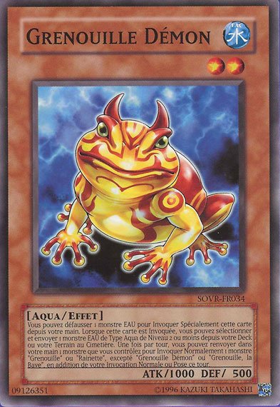 Grenouille Démon