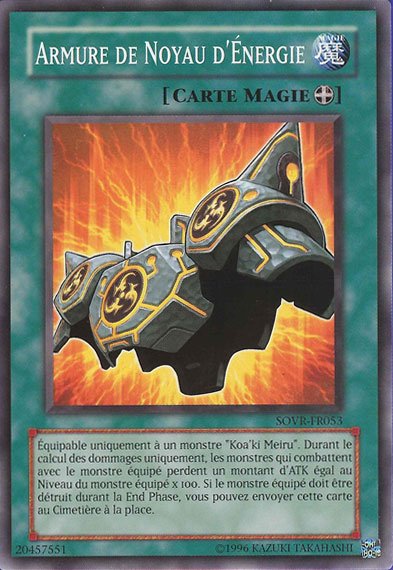 Armure de Noyau d'Energie