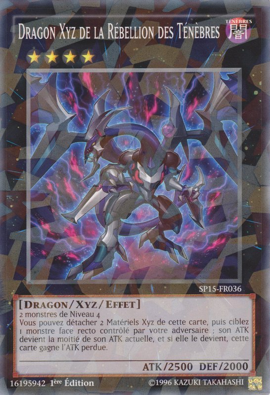 Dragon Xyz de la Rébellion des Ténèbres