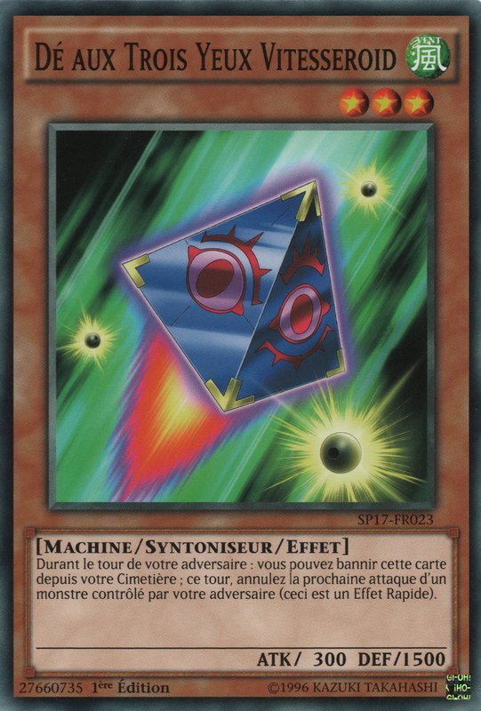 Speedroid Tri-Eyed Dice