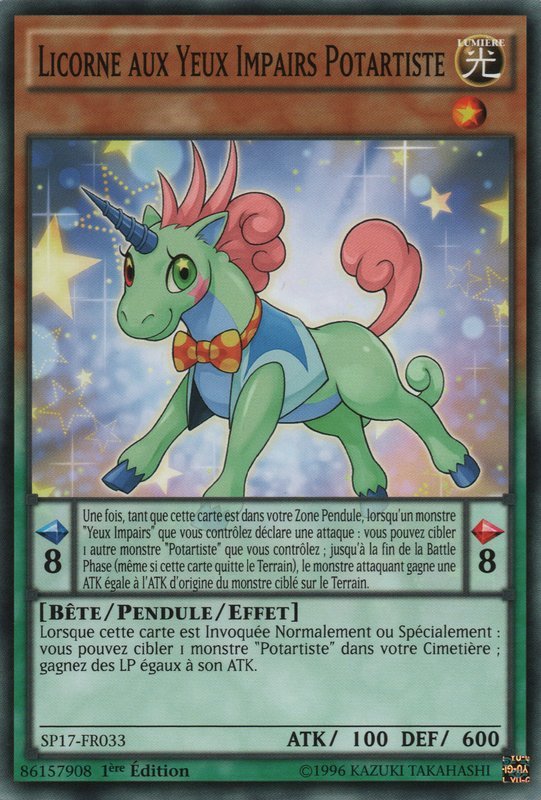Performapal Odd-Eyes Unicorn