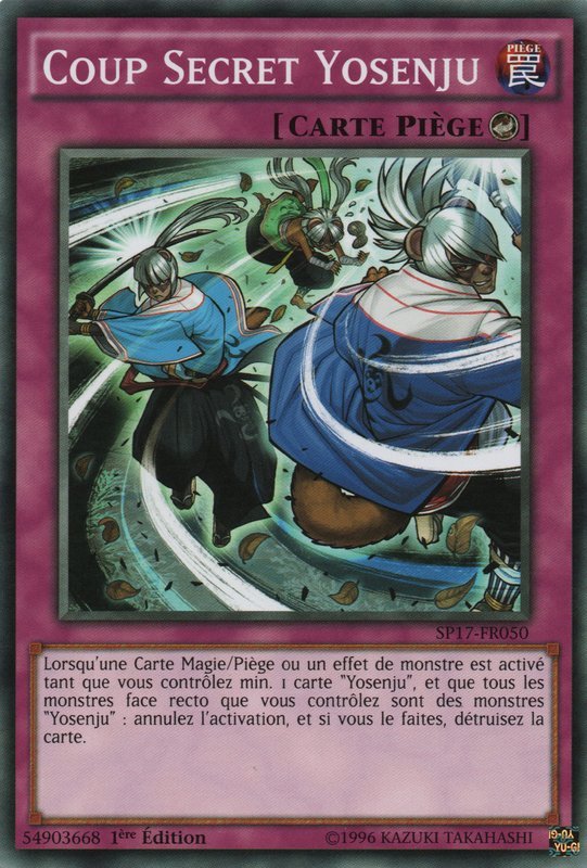 Yosenjus' Secret Move
