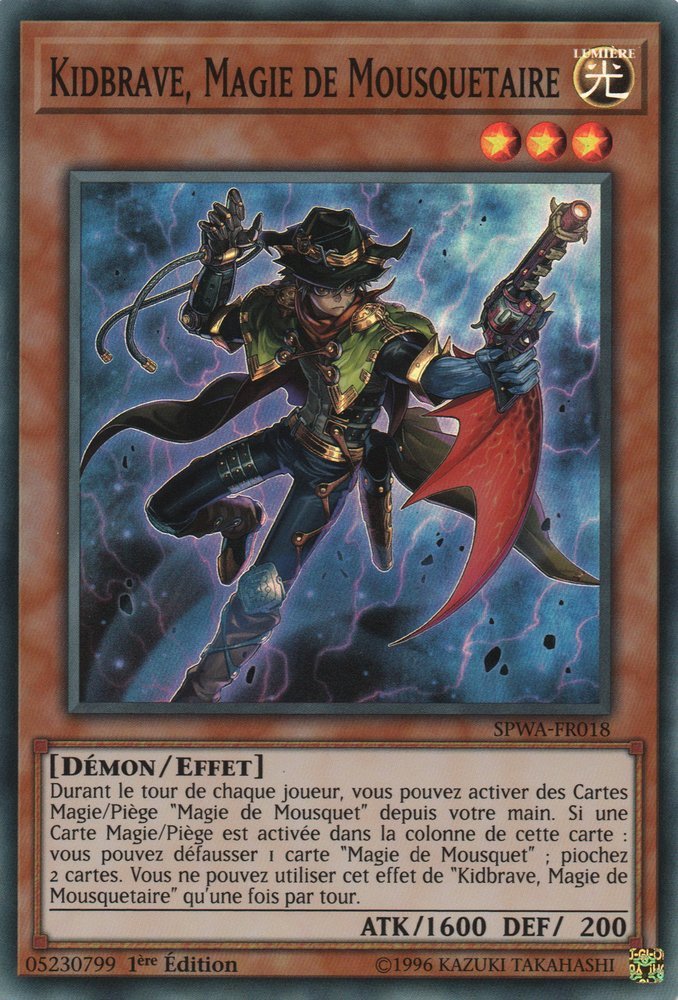 Kidbrave, Magie de Mousquetaire