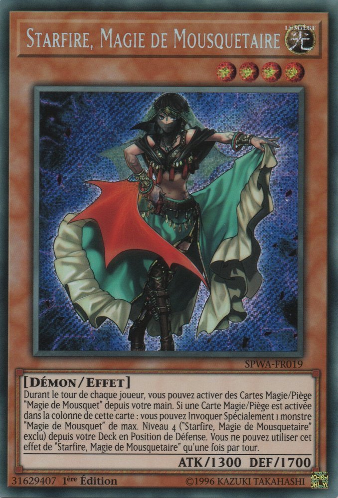 Starfire, Magie de Mousquetaire