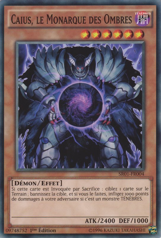Caius, le Monarque des Ombres
